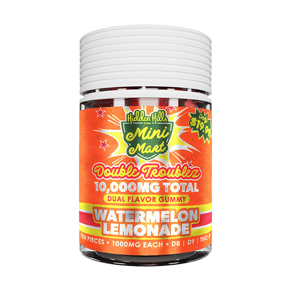 Hidden-Hills-Mini-Mart-Dual-Gummies-(10ct)-10000mg-Watermelon-Lemonade