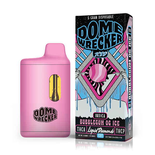 HiXotic-Dome-Wrecker-Disposable-5g-Bubblegum-OG-Ice