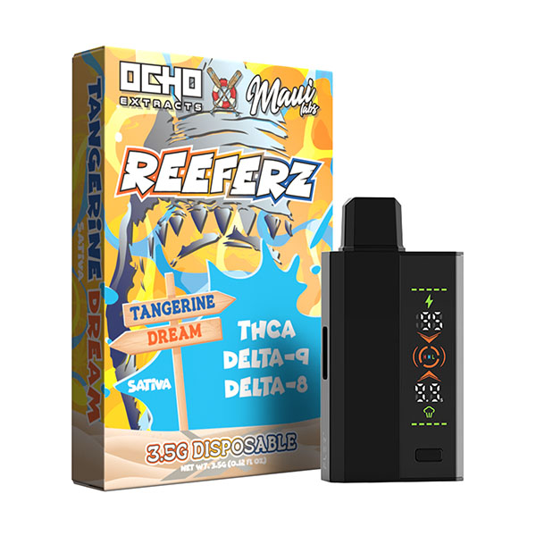 Ocho-Extracts-x-Maui-Labs-Reeferz-Disposable-3.5g-Tangerine-Dream