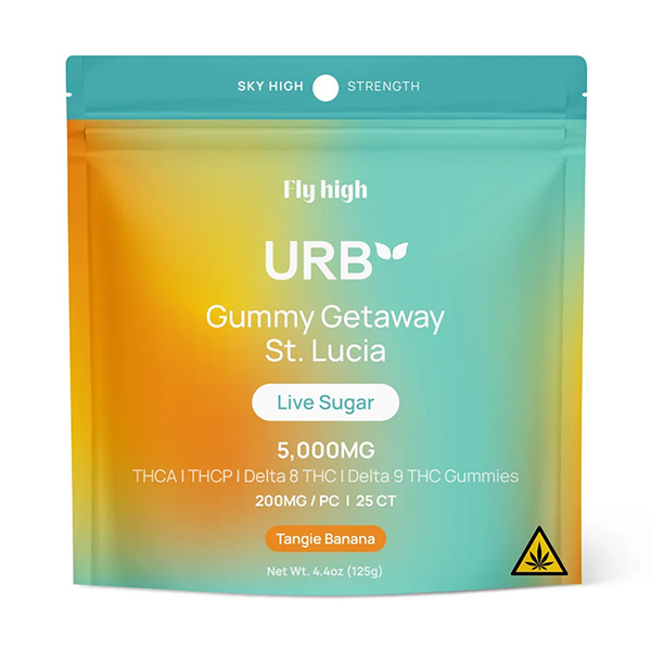URB-THCA-Live-Sugar-Gummies-5000mg-Tangie-Banana
