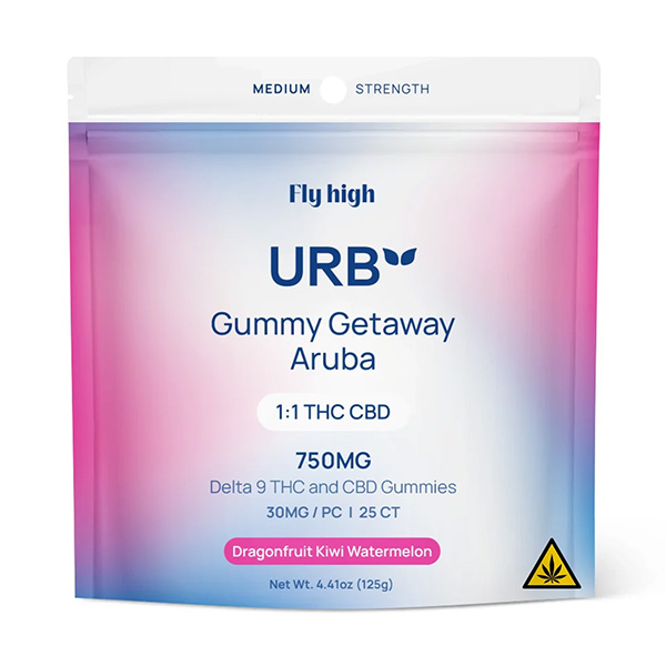 URB-1:1-THC-CBD-Gummies-750mg-Dragonfruit-Kiwi-Watermelon