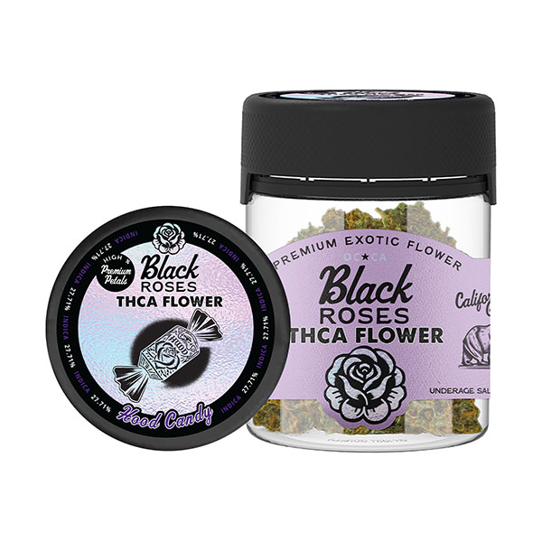 Black-Roses-Premium-Exotic-THCA-Flower-3.5g-Hood-Candy