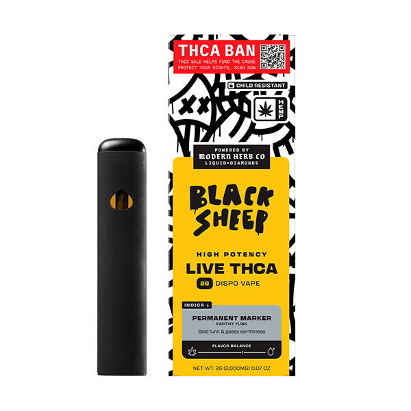 Black-Sheep-Live-THCa-Disposable-2g-Permanent-Marker