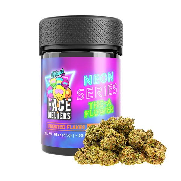 Maui-Labs-Face-Melters-Neon-Series-THC-A-Flower-3.5g-Frosted-Flakes