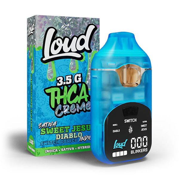 Loud-THCA-Creme-Switch-Disposable-3.5g-Sweet-Jesus-x-Diablo