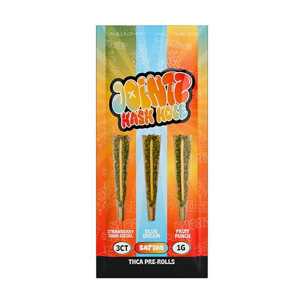 Ocho-Trip-Sugar-THCA-Jointz-Hash-Hole-(3ct)-3g-Strawberry-Sour-Diesel-x-Blue-Dream-x-Fruit-Punch