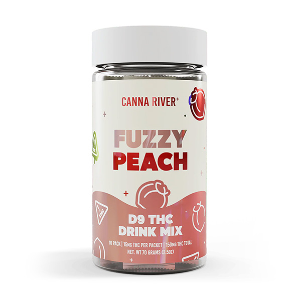 Canna-River-D9-Drink-Mix-(10ct)-150mg-Fuzzy-Peach