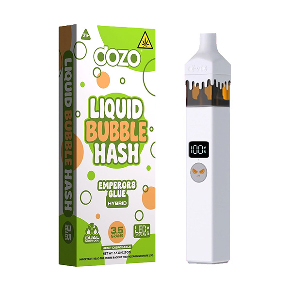 Dozo-Liquid-Bubble-Hash-Disposable-3.5g-Emperors-Glue