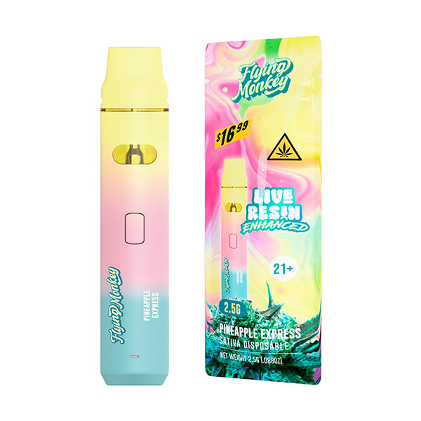Flying-Monkey-Live-Resin-Blend-Disposable-2.5g-Pineapple-Express