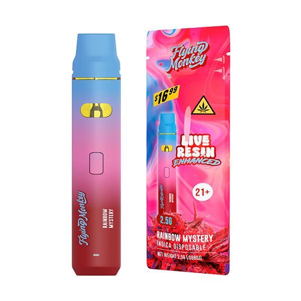 Flying-Monkey-Live-Resin-Blend-Disposable-2.5g-Rainbow-Mystery