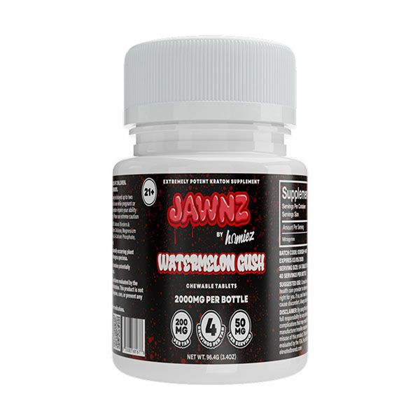 Jawns-Kratom-Tablets-(10ct)-2000mg-Watermelon-Gush