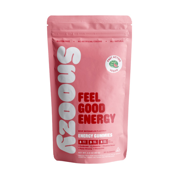 Snoozy Energy Gummies | (20ct) 300mg