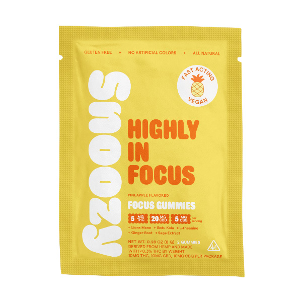 Snoozy Focus Gummies | (2ct) 60mg