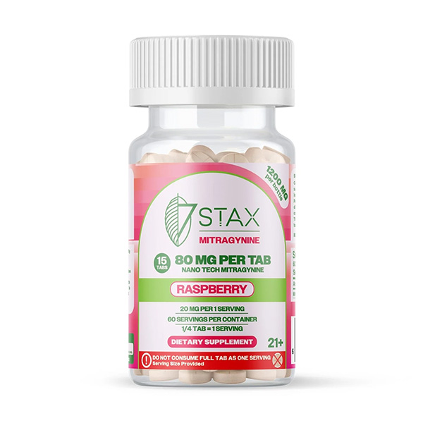 7Stax-Nano-Tech-MIT-Kratom-Tablets-(15ct)-1200mg-Raspberry