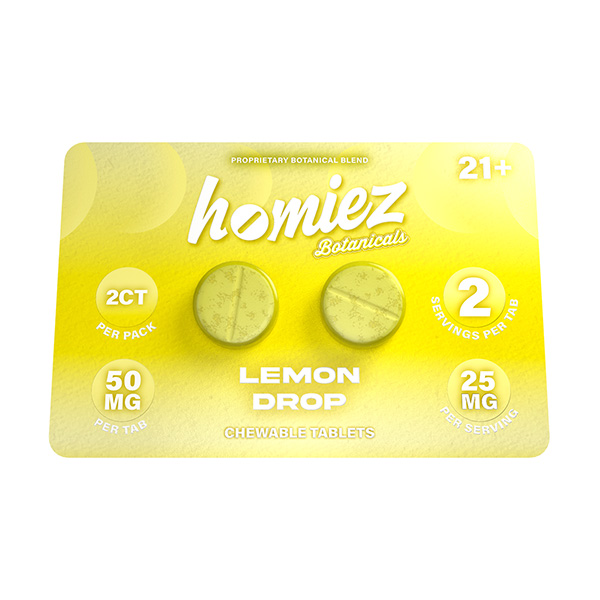 Homiez-Botanicals-Tablets-(2ct)-100mg-Lemon-Drop