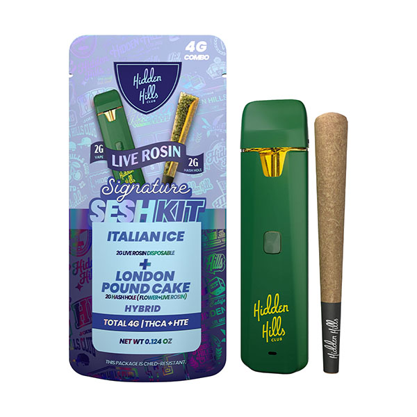 Hidden-Hills-Signature-THCA-Sesh-Kit-4g-Italian-Ice-+-London-Pound-Cake