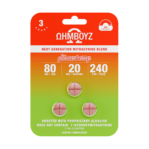 Ohmboyz-Next-Gen-Mitragynine-Blend-Tablets-(3ct)-240mg-Strawberry