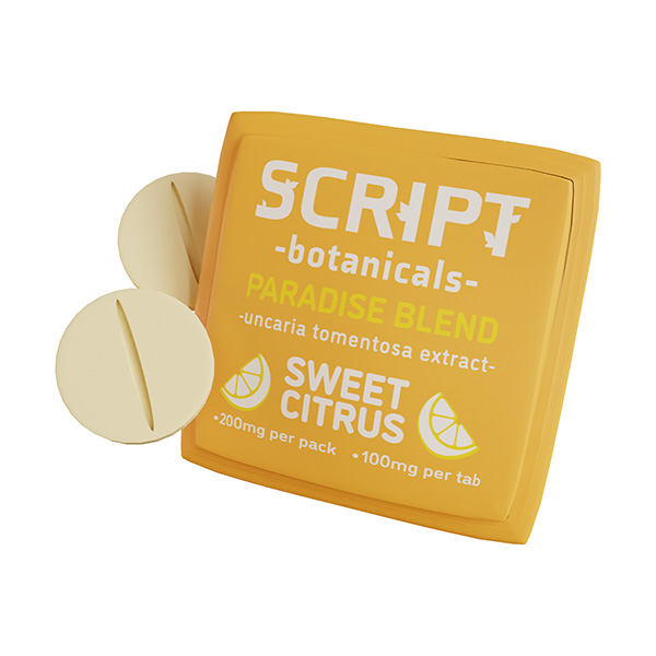Script Botanicals Paradise Blend Tablets | (2ct) 200mg - Image 3