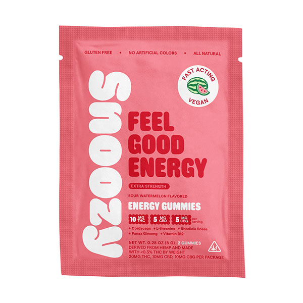 Snoozy Extra Strength Energy Gummies | (2ct) 40mg