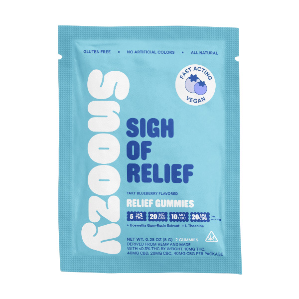 Snoozy Sigh Of Relief Gummies | (2ct) 110mg