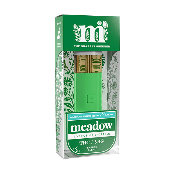 Meadow Live Rosin Effect Based Blend Disposable | 3.5g - Image 2