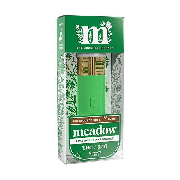 Meadow Live Rosin Effect Based Blend Disposable | 3.5g - Image 9