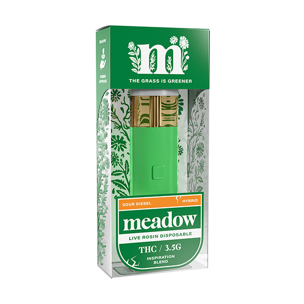 Meadow Live Rosin Effect Based Blend Disposable | 3.5g - Image 5