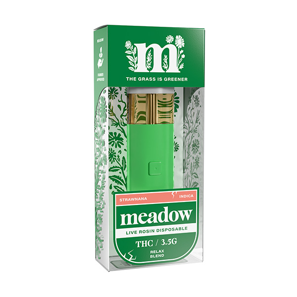 Meadow Live Rosin Effect Based Blend Disposable | 3.5g - Image 3