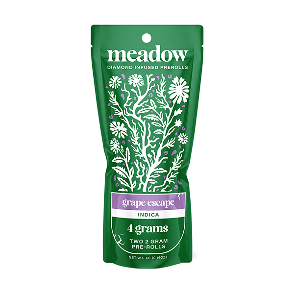 Meadow THCA Diamond Infused Pre-Rolls | (2ct) 4g