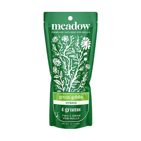 Meadow THCA Diamond Infused Pre-Rolls | (2ct) 4g - Image 2
