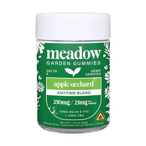 Meadow Garden D9 Anytime Blend Gummies | (10ct) 250mg