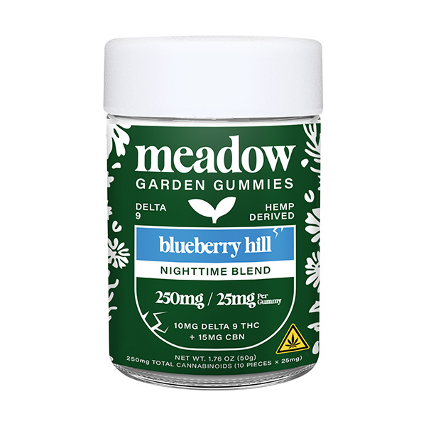 Meadow Garden D9 Nighttime Blend Gummies | (10ct) 250mg