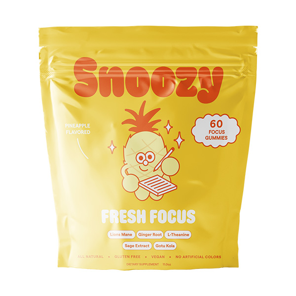 Snoozy Fresh Focus Gummies | 60 Count