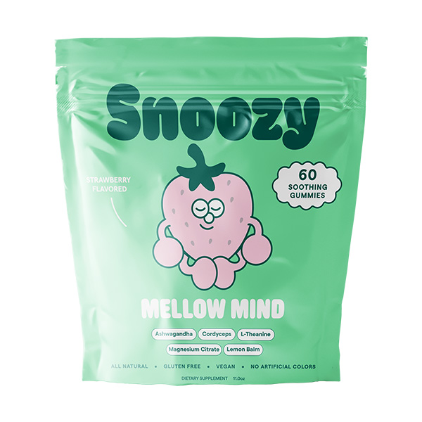 Snoozy Mellow Mind Gummies | 60 Count