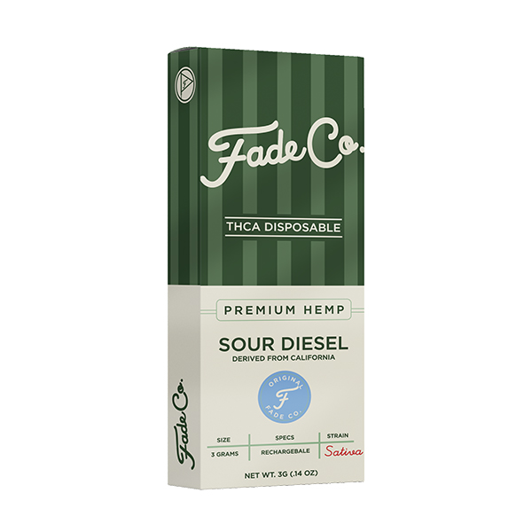 Fade-Co-THCA-Disposable-3g-Sour-Diesel
