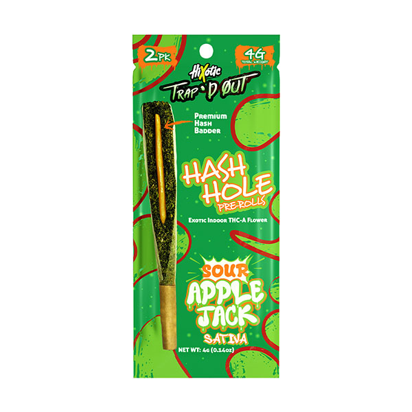 HiXotic Trap’d Out THCA Hash Holes | (2ct) 4g - Image 2