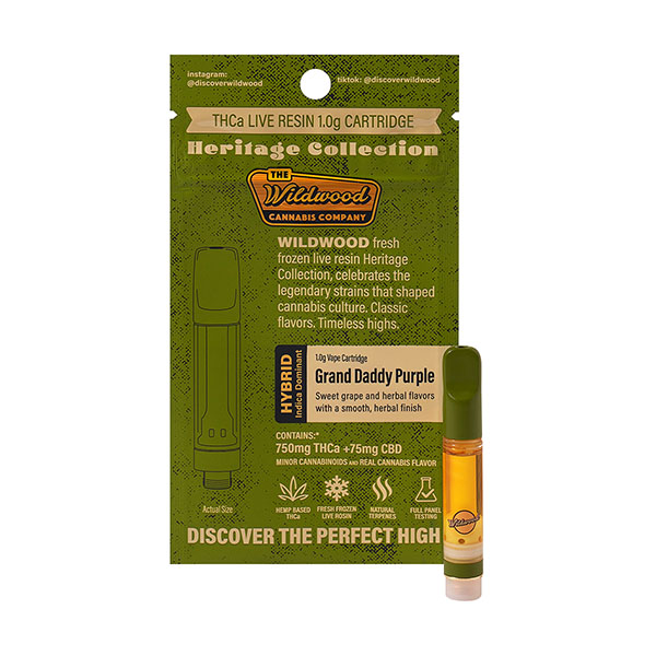 Wildwood-THCa-Heritage-Collection-Cartridge-1g-Grand-Daddy-Purple
