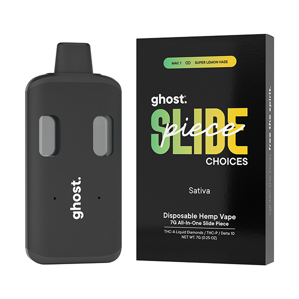 Ghost Slide Piece Choices THC-A Blend Disposable | 7g