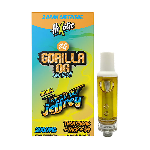 HiXotic Trap’d Out Jeffrey Cartridge | 2g - Image 7