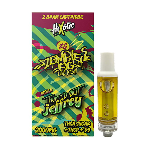 HiXotic Trap’d Out Jeffrey Cartridge | 2g - Image 3