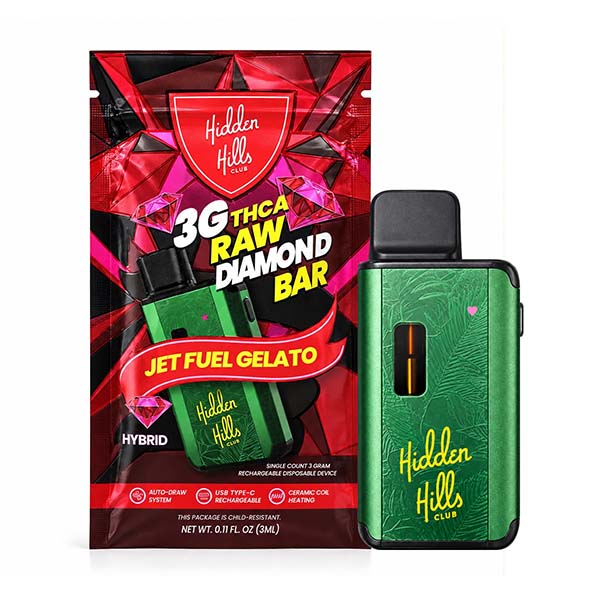 Hidden-Hills-THC-A-Raw-Diamond-Bar-3g-Jet-Fuel-Gelato