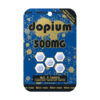 Dopium-MIT-9 Kratom-Tablets-(5ct)-500mg-Blue-Razz