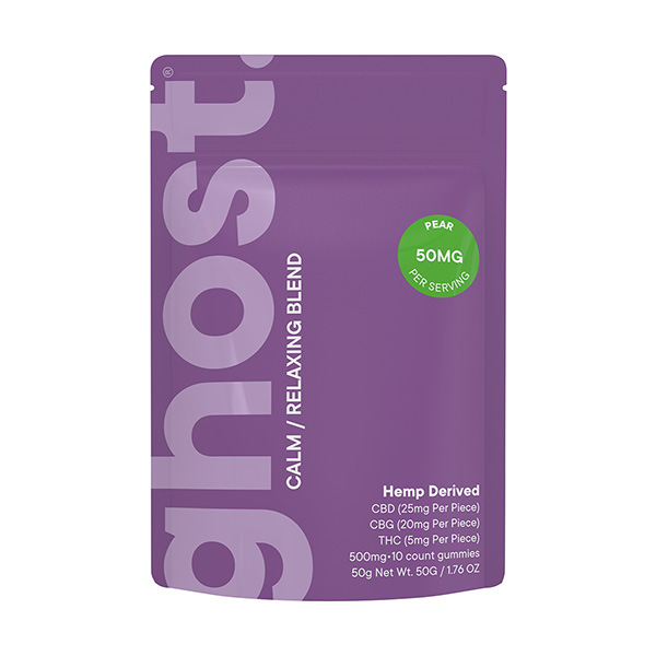 Ghost Calm / Relaxing Blend Gummies | (10ct) 500mg