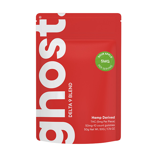 Ghost Delta 9 Blend Gummies | (10ct) 50mg - Image 3